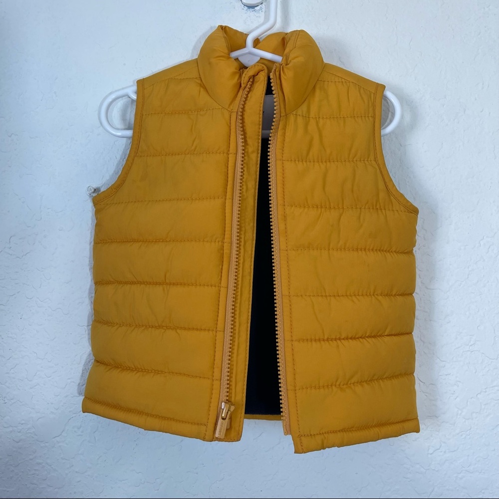 Old Navy Mustard yellow puffer Jacket